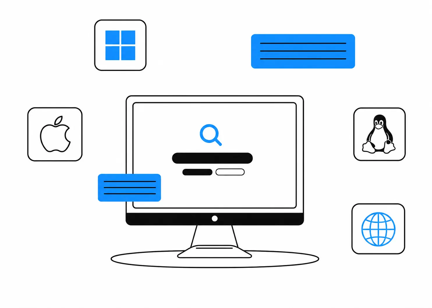 Centralized control illustration
